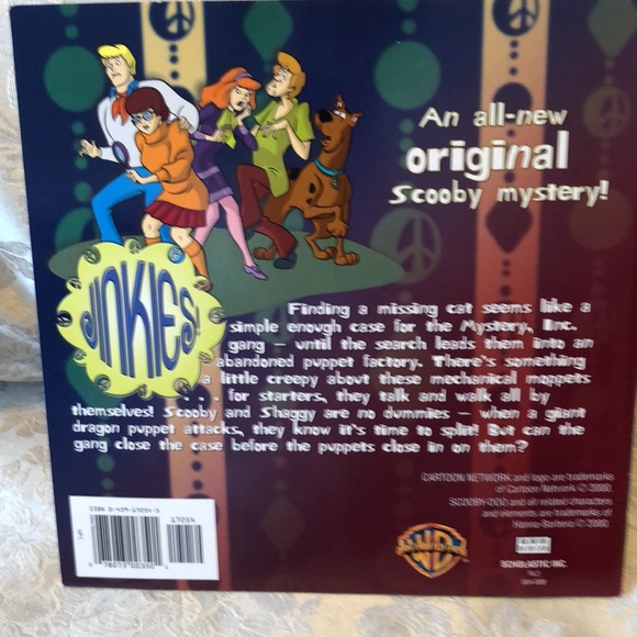 SCOOBY-DOO! & THE FANTASTIC PUPPET FACTORY - New Children’s- free tattoos - #242 - Picture 2 of 8